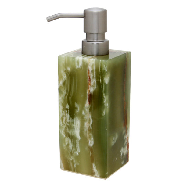 Fleur De Lis Living Rosado Onyx Soap & Lotion Dispenser & Reviews Wayfair